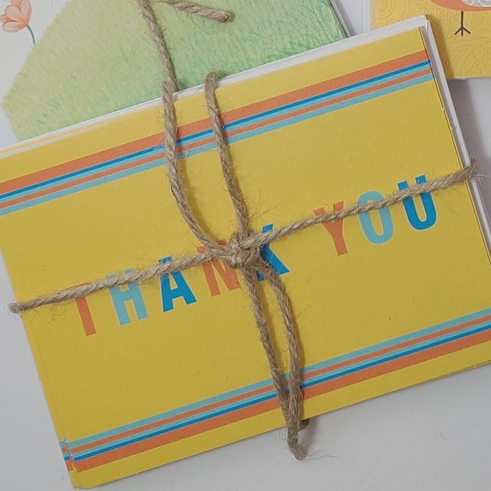 Butterfly Tin Gift Set – 87 Piece Bundle – Thank You Cards, Pens, Notebook, etc - Picture 7 of 11